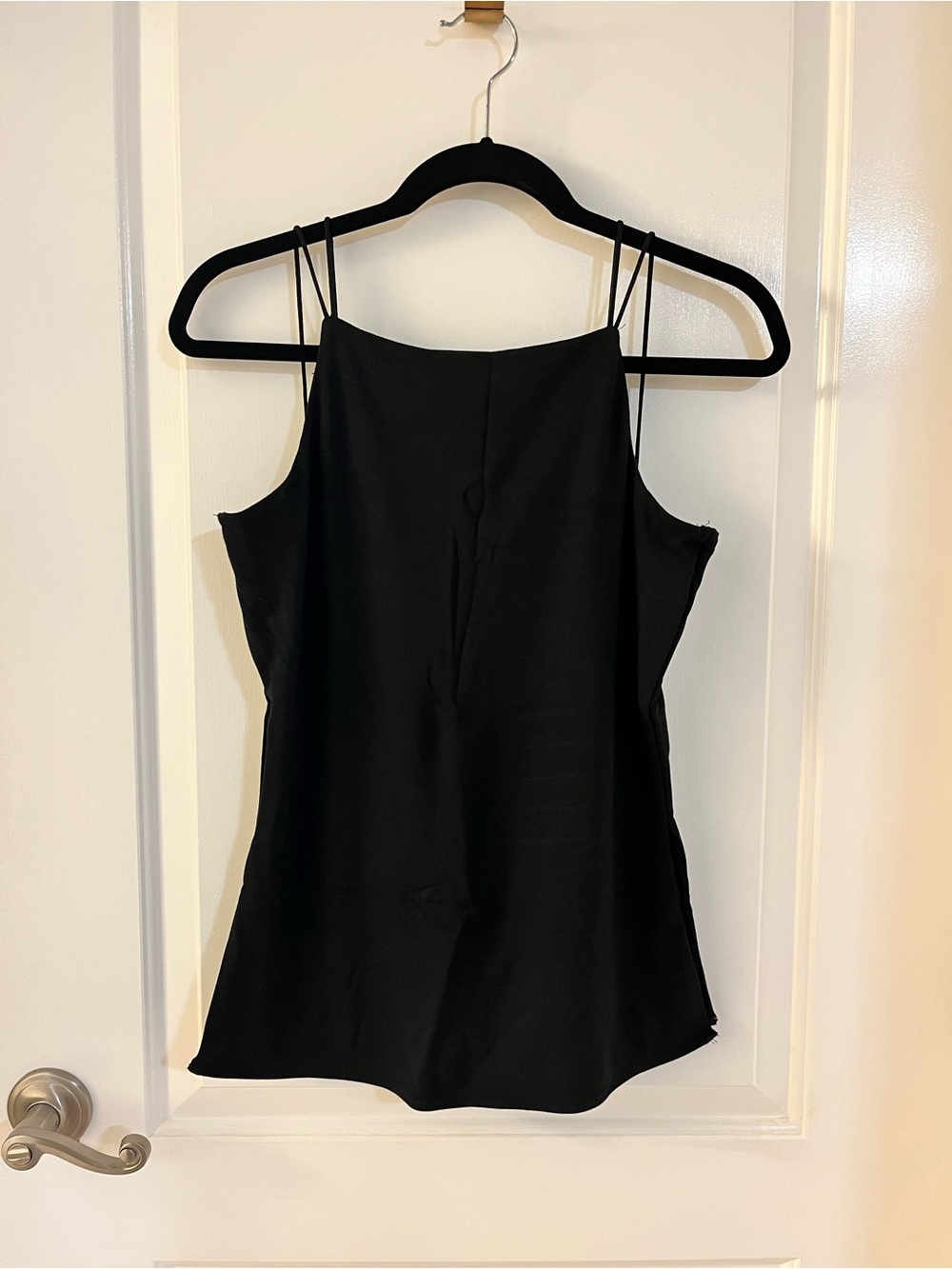 NWOT Black Strappy Women's Cami Going Out Top